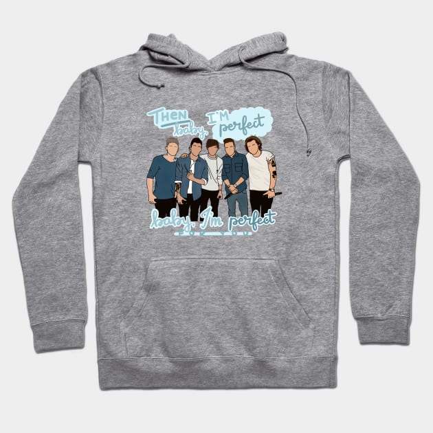 1D Perfect Hoodie by Sofia Kaitlyn Company